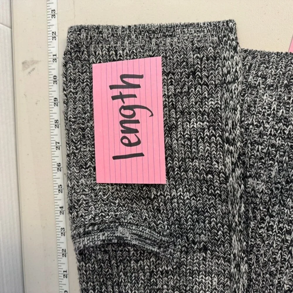 Banana Republic Knitted Gray Open Front Cardigan Merino Wool Blend Size Medium - Picture 11 of 13